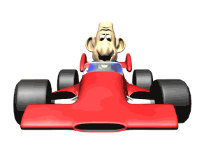 race cars cartoons